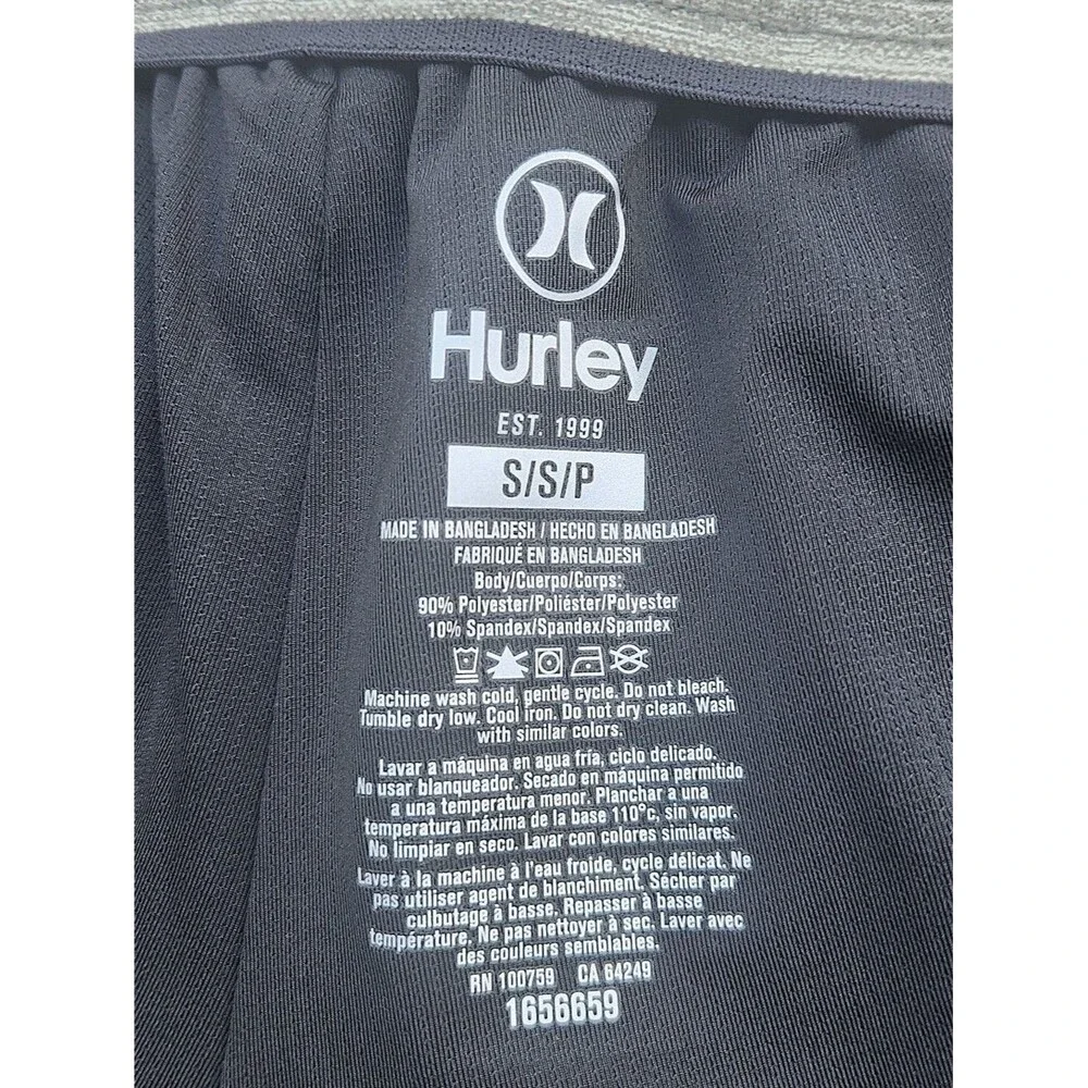 Hurley Men's Navy Hawaiian Swim Trunks Lined Shorts Size Small Tropical Summer - Picture 10 of 11